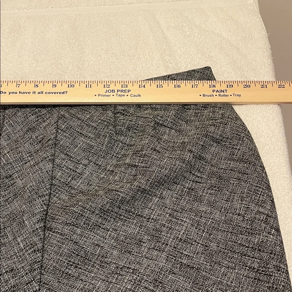 The Limited BlackGrayTweed Lined Tailored Fitted Autumn Skirt Back to Class 14